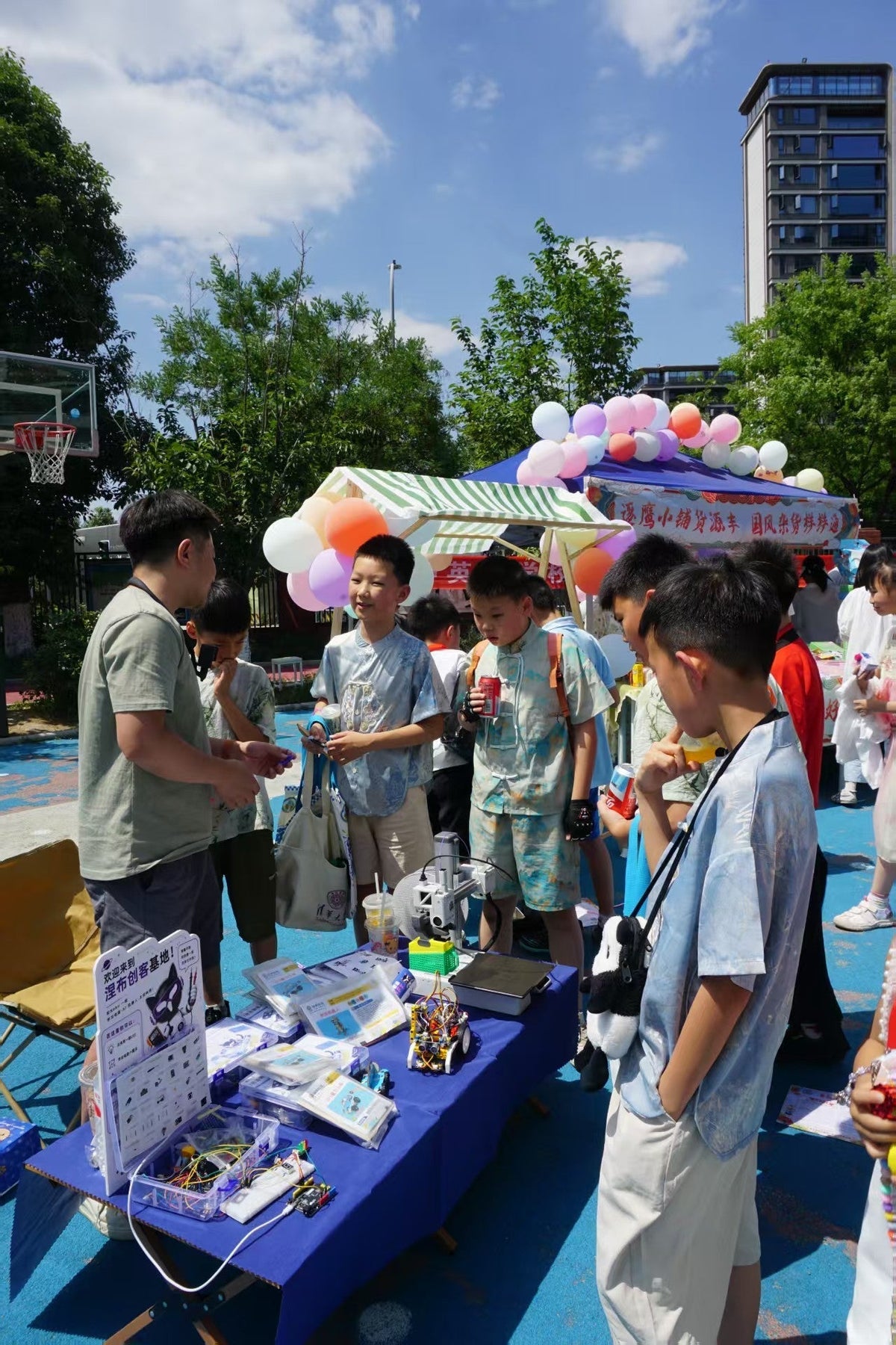 Happy Children’s Day: Bringing Maker‑STEM Kits to Local Primary School