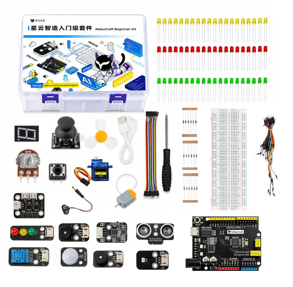 NebuCraft Starter Kit for Arduino Uno R3
