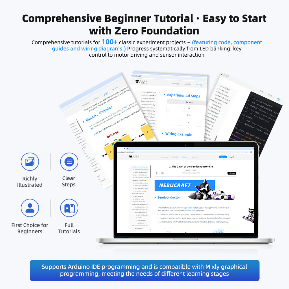 NebuCraft Starter Kit for Arduino Uno R3